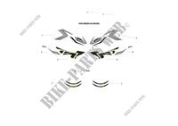 STICKERS for Benelli TNT 125 (M2) 2022