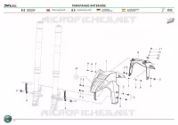 FRONT MUDGUARD  302 benelli-motorcycle 2015 BN 302 (L5) 39