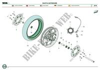 FRONT WHEEL for Benelli BN 302R ABS (E4) 2017
