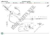 HANDLEBAR & CONTROLS for Benelli LEONCINO 500 ABS (E4) (L7-L9) 2017