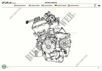COMPLETE ENGINE for Benelli TRK 502 (E5) (M1) 2021