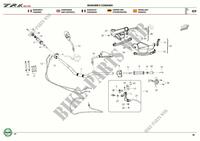 HANDLEBAR & CONTROLS  502 benelli-motorcycle 2021 TRK 502 (E5) (M1) 39