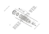 3 SPRING CLUTCH for Benelli TRK 502 X (E5) M3 2023